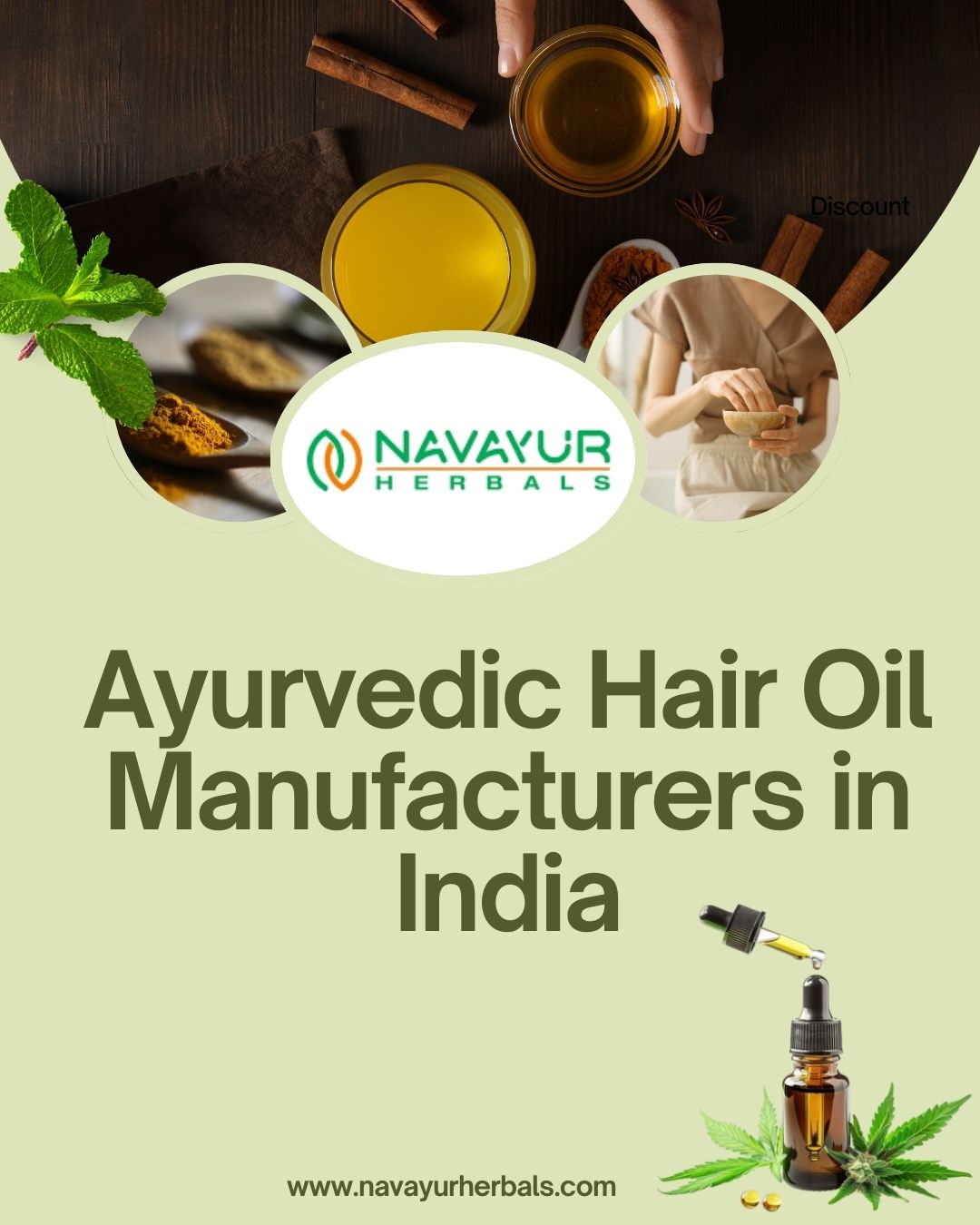 Green Illustrative Natural Health Ayurvedic Treatments Instagram Post Ayurvedic Hair Oil Manufacturers in India