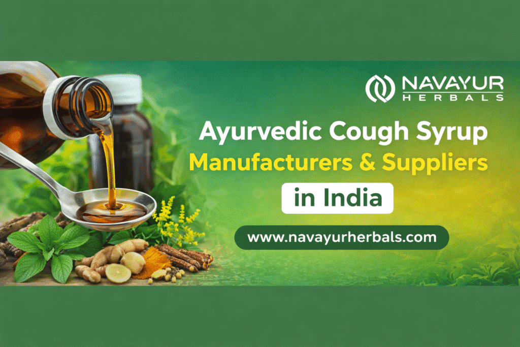 Ayurvedic Cough Syrup Manufacturers & Suppliers in India