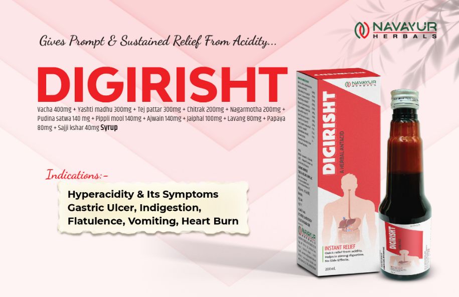 Digirisht syrup Ayurvedic Medicines for Acidity and Gas