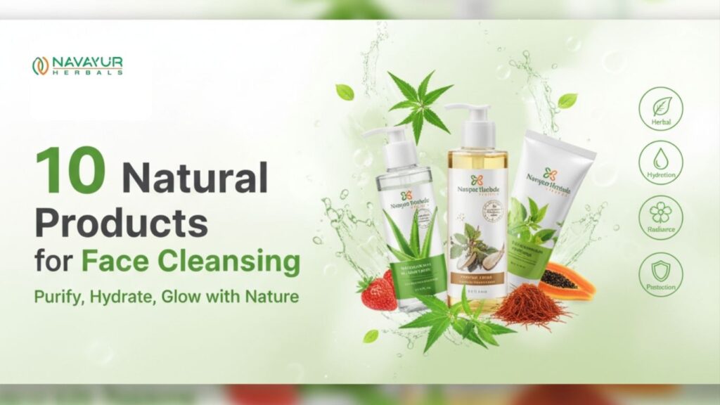 10 natural products for face cleansing