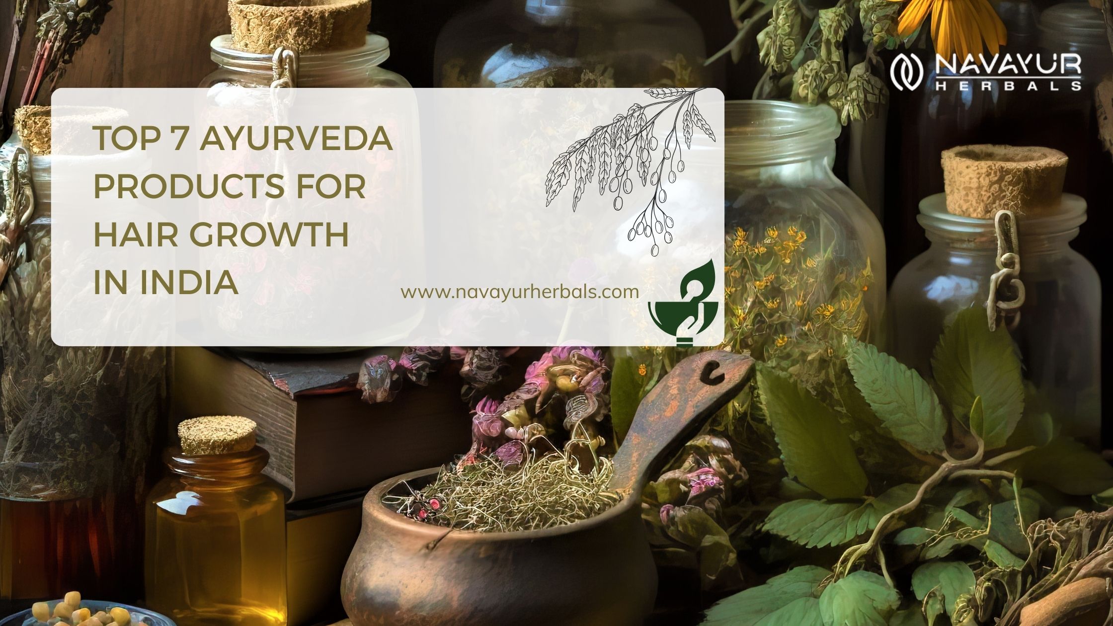 Top 7 ayurveda products for hair growth in India