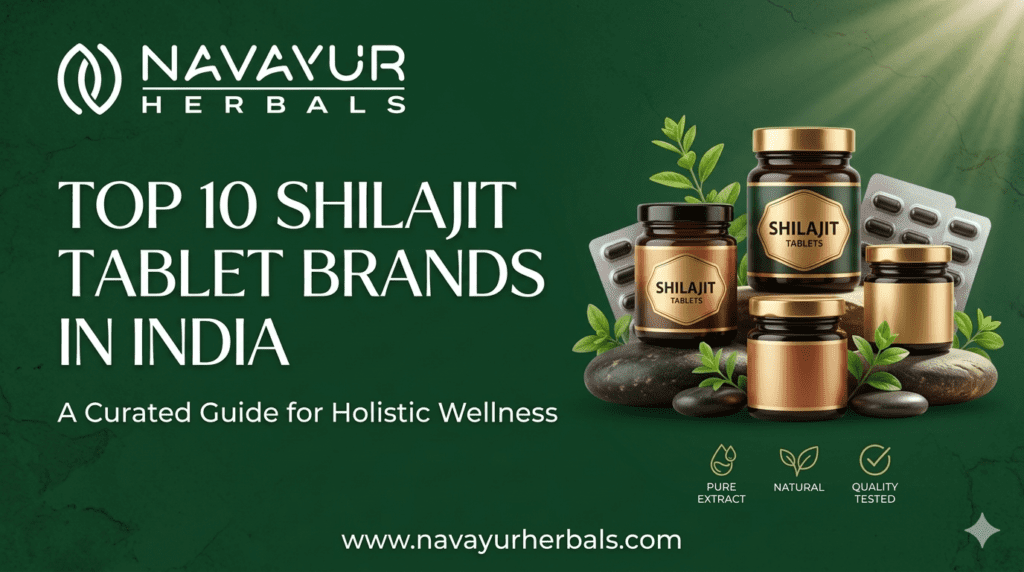 Top 10 Shilajit Tablet Brands in India