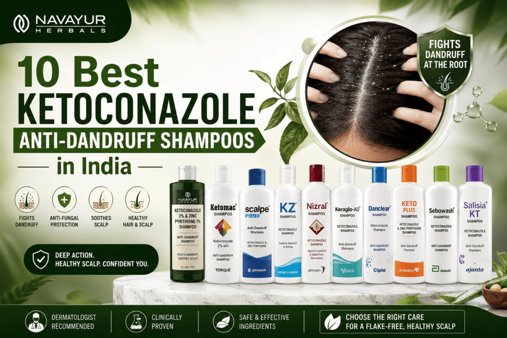 10 Best Ketoconazole Anti Dandruff Shampoos in India