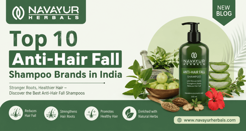 Top 10 Anti-Hair Fall Shampoo Brands in India