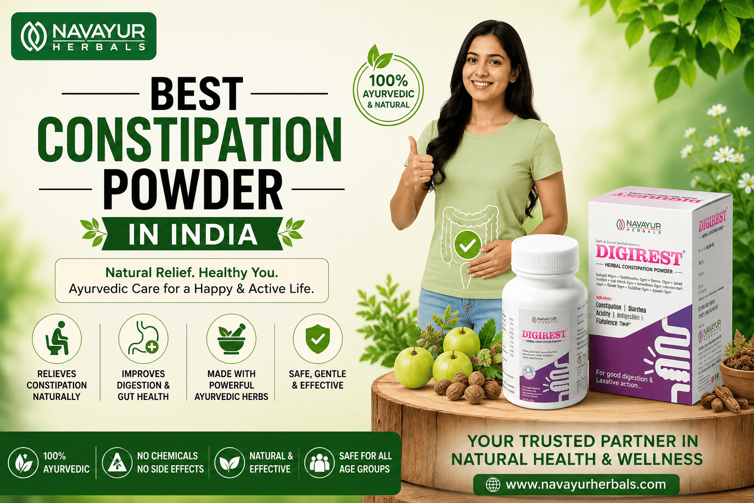 banner for constapation powder banner for constapation powder